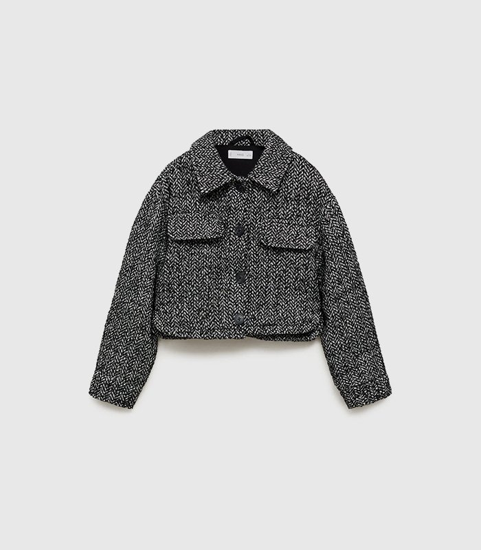 herringbone-crop-jacket.jpeg Herringbone crop jacket - Image 1
