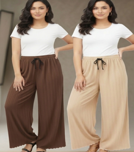 Womens Palazzo Pants Stylish wide-leg