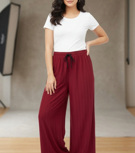 Lycra Khajuri Palazzo Pant