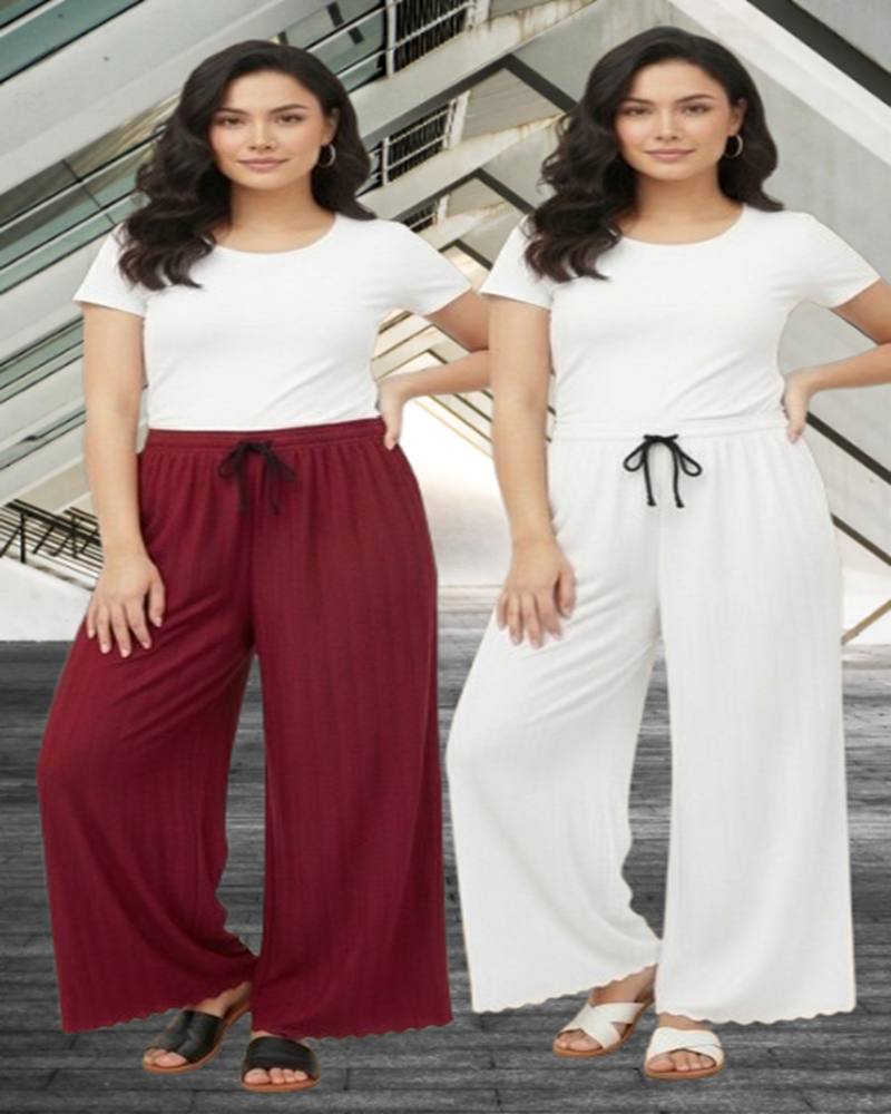 Khajuri Palazzo Pants Premium Look XS to 6XL