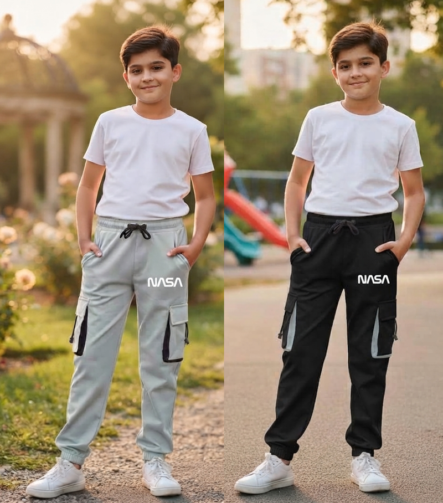 Kids Cargo Track Pant for Boys