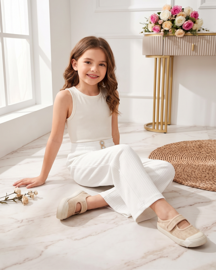 Kids Palazzo Black White - Image 2