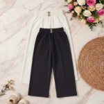 Kids Palazzo White Black Best Quality 5 year to 16 year